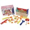 LEO & FRIENDS: My First Tool Box Kit - 28 Pieces, Wooden Playset, Various Shapes Gears & Bolts, Hands-On, Carry Handle Interactive Box, Kids Ages 3+